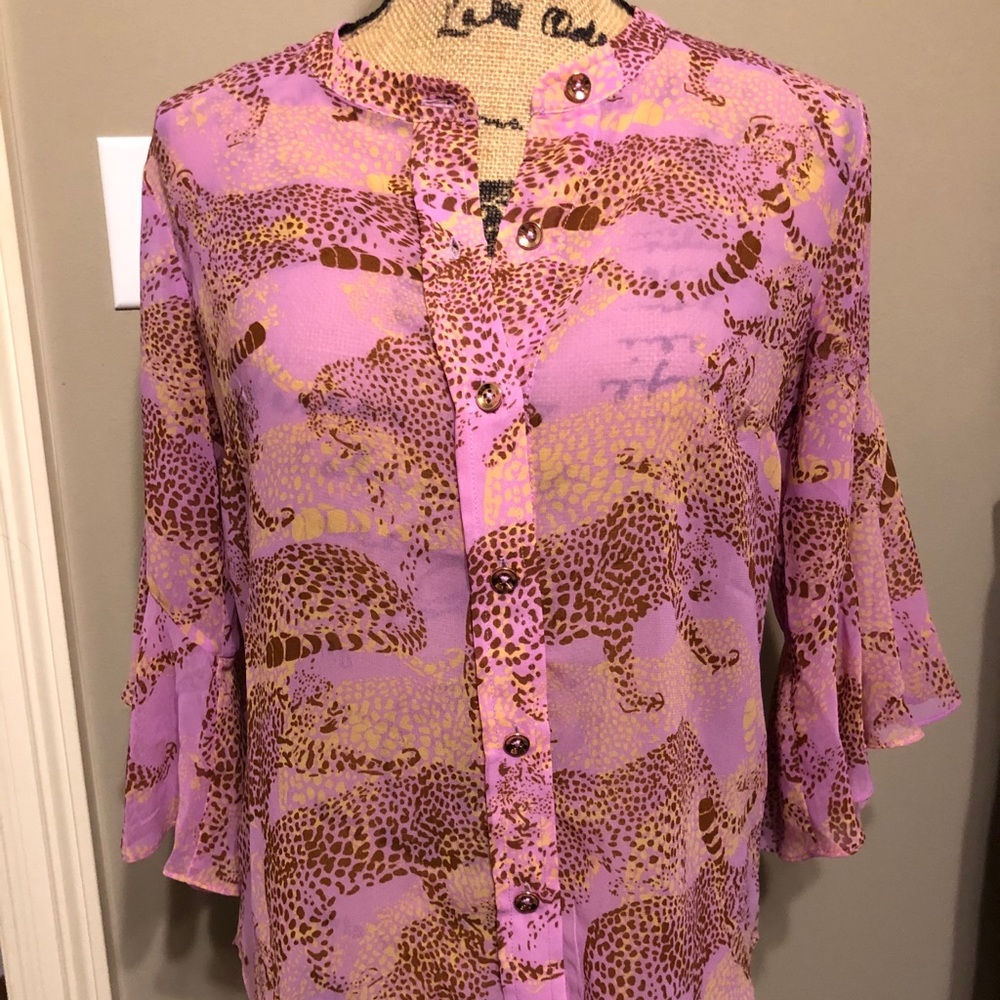 CAbi Minx Blouse XS